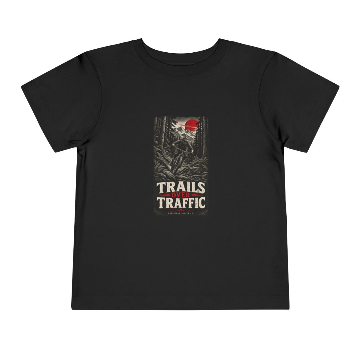 Trails Over Traffic Toddler Tee