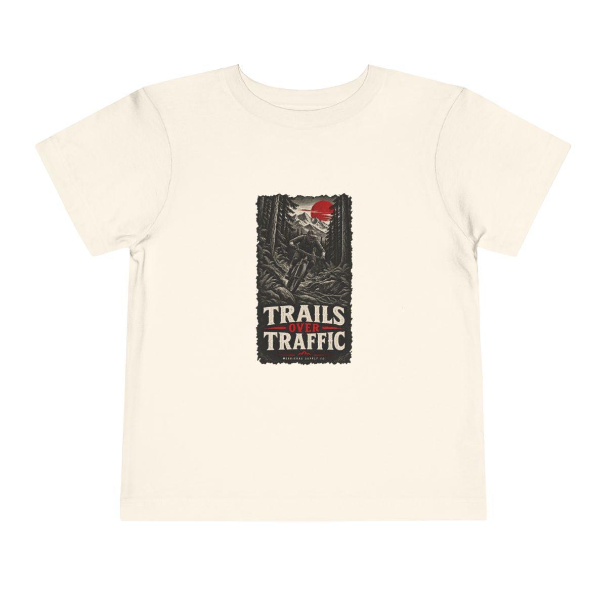 Trails Over Traffic Toddler Tee