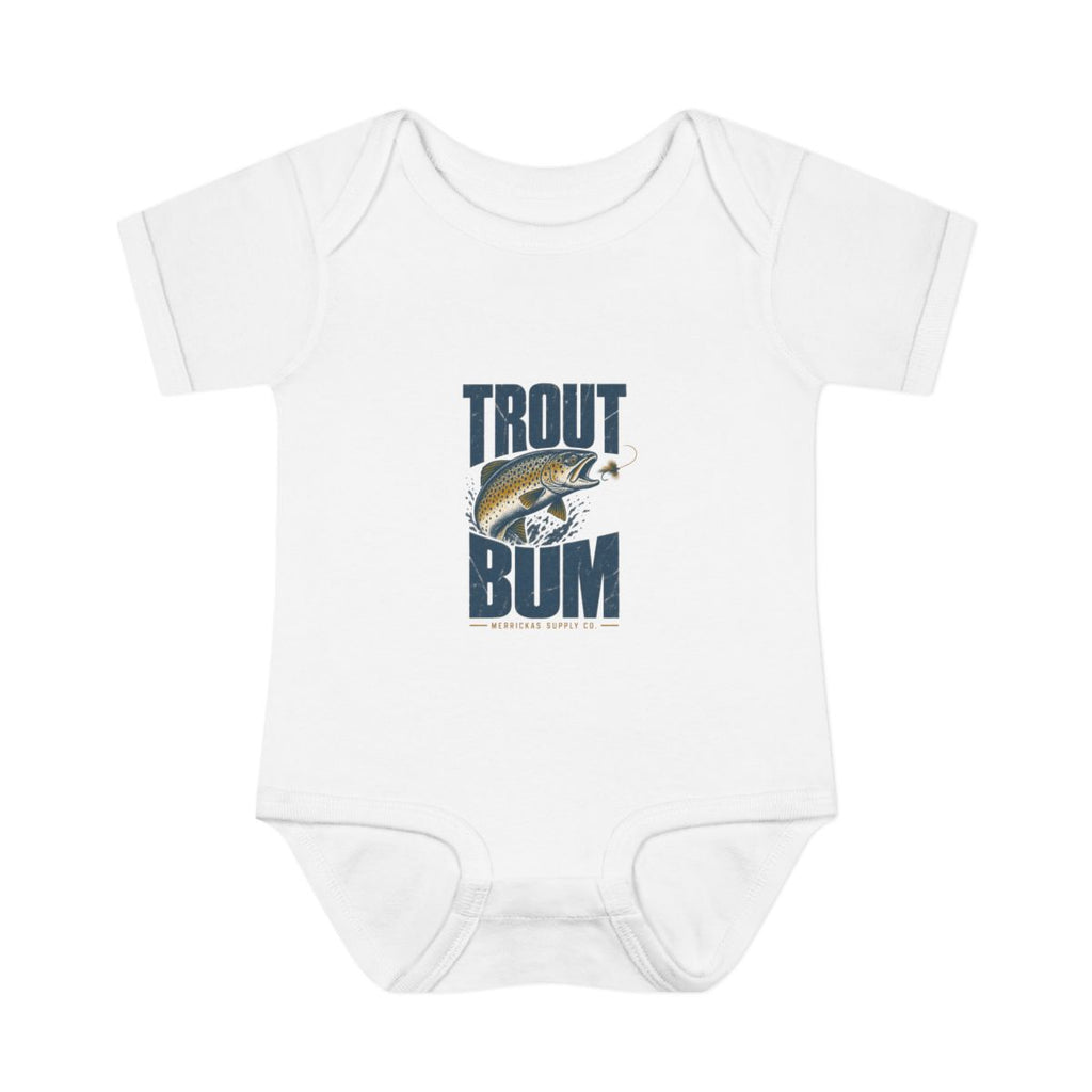 Trout Bum Baby Onesie