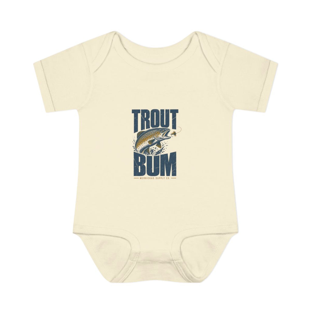 Trout Bum Baby Onesie