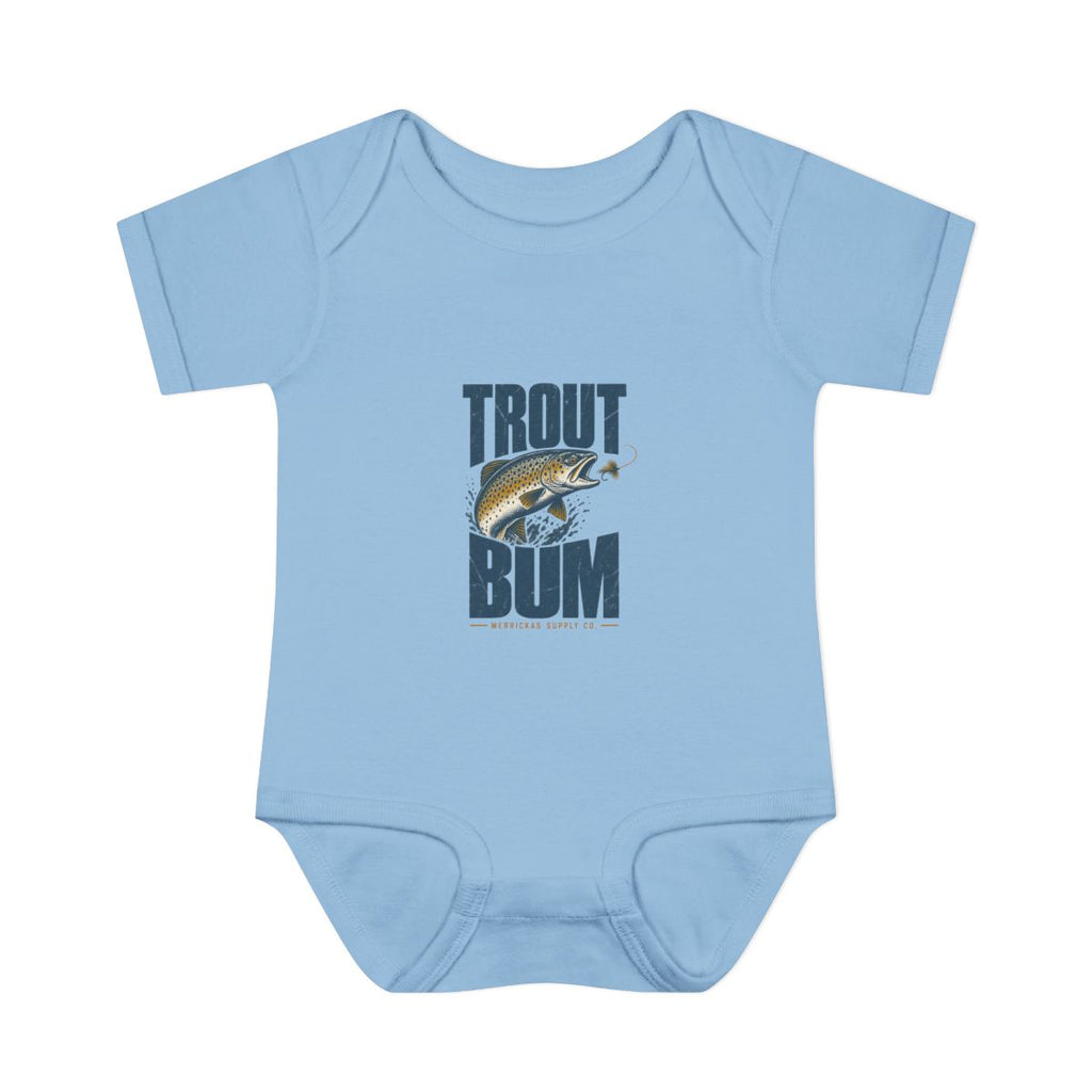 Trout Bum Baby Onesie