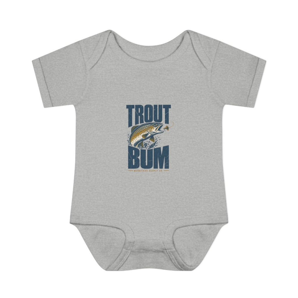 Trout Bum Baby Onesie