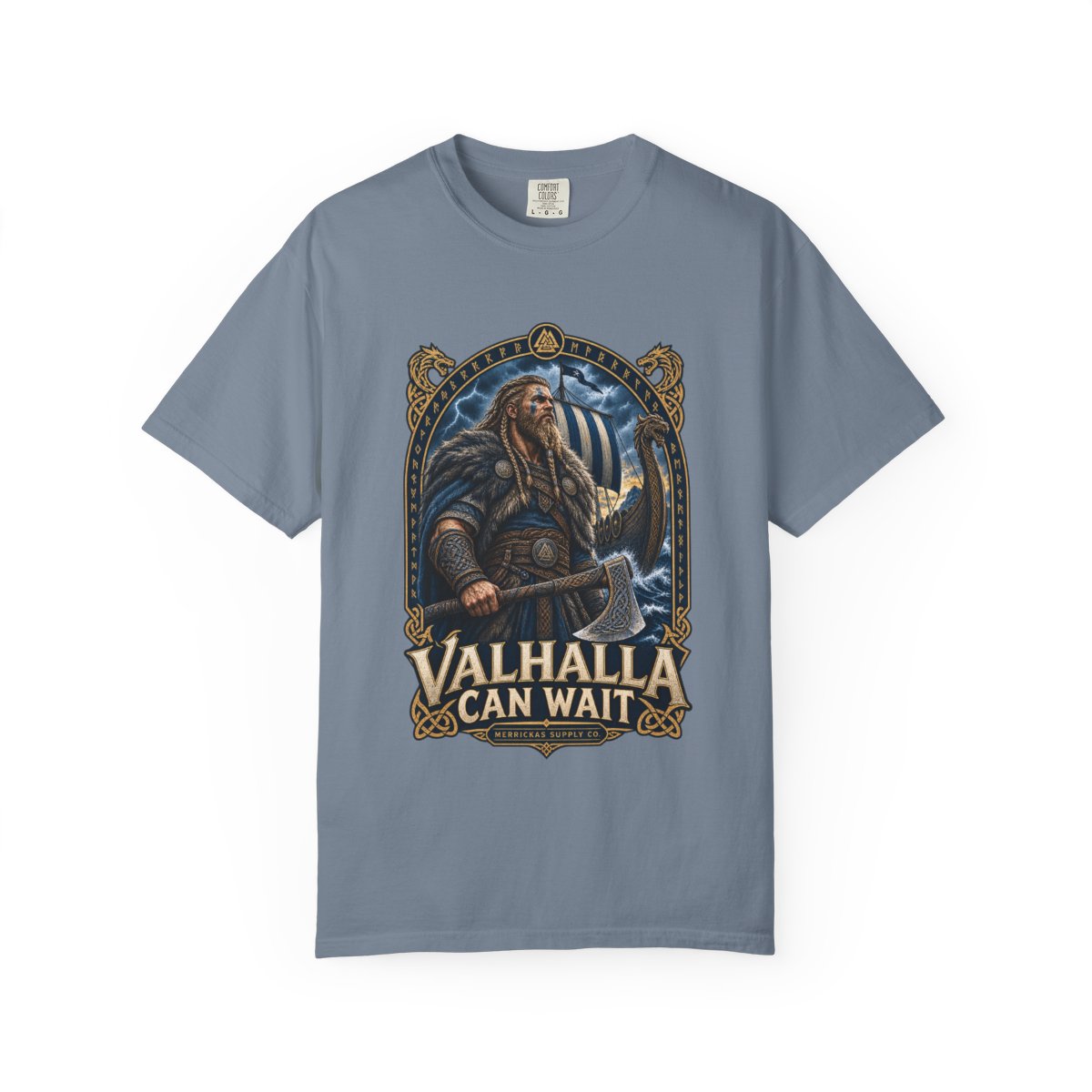 Valhalla Can Wait Garment-Dyed Tee