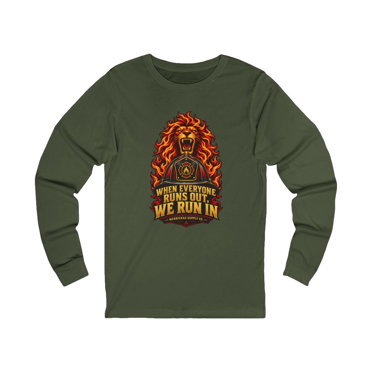 When Everyone Runs Out We Run In Long Sleeve Tee