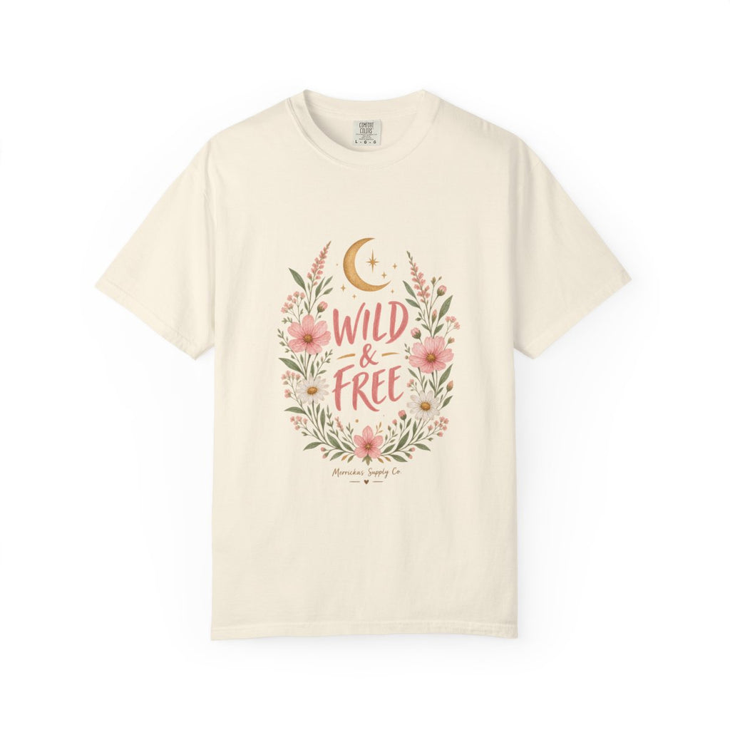 Wild & Free Garment-Dyed Tee