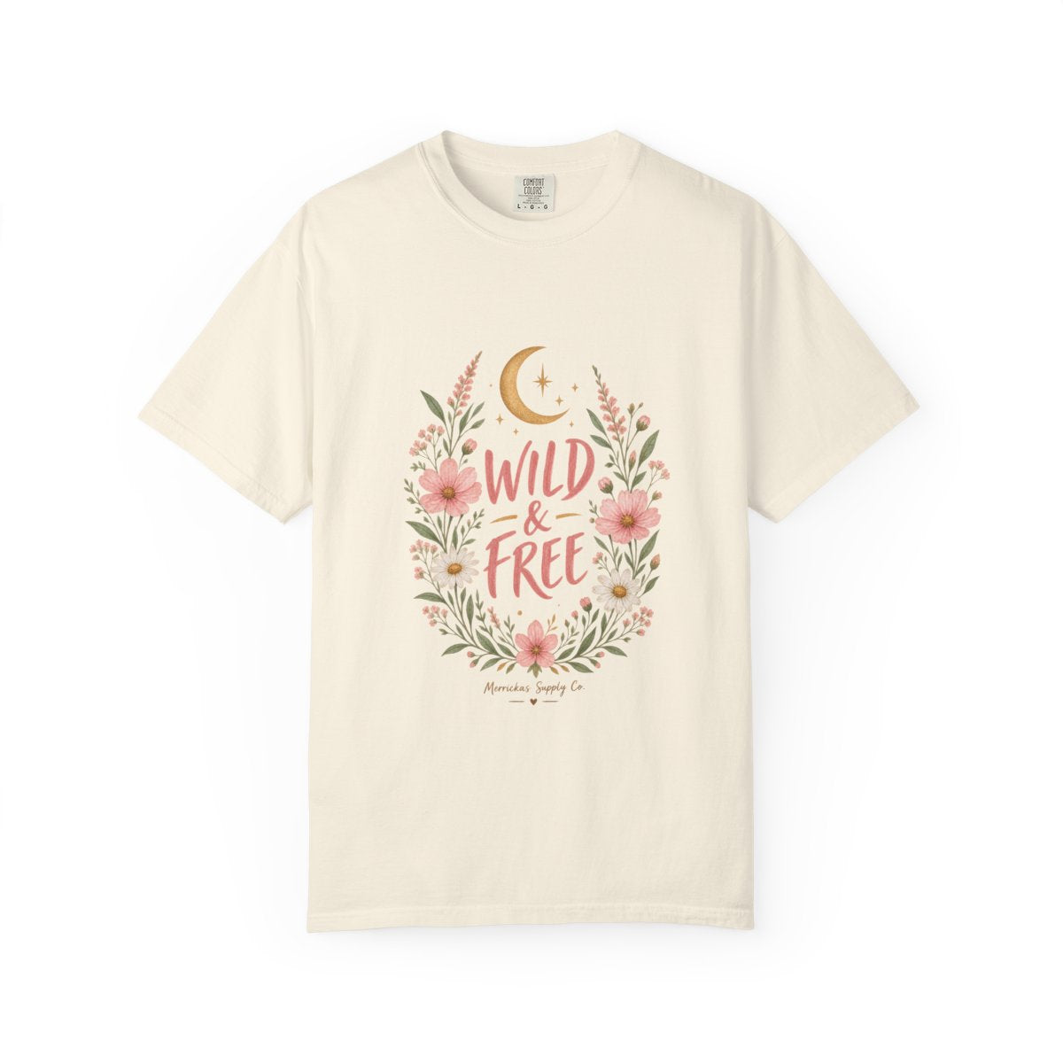 Wild & Free Garment-Dyed Tee