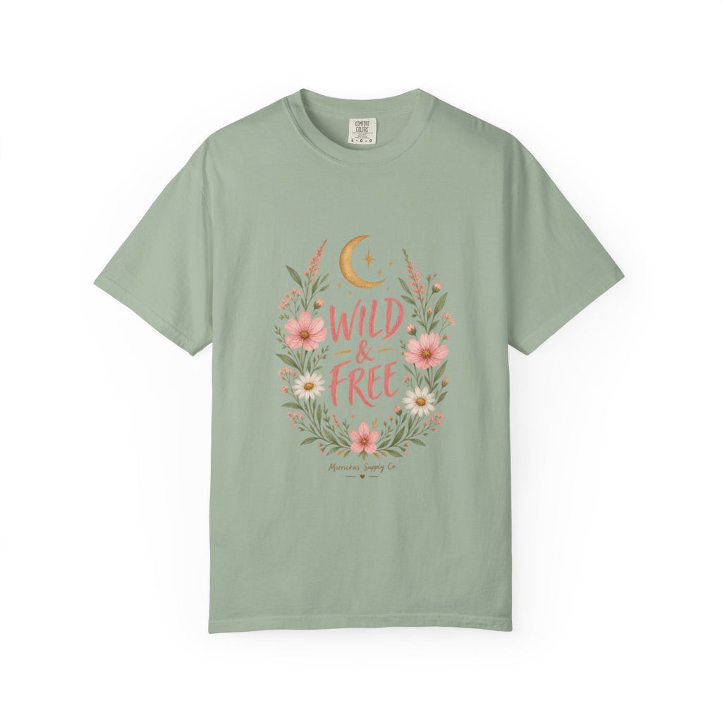 Wild & Free Garment-Dyed Tee