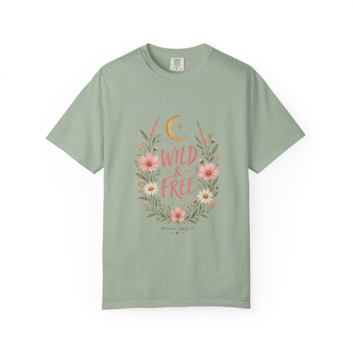 Wild & Free Garment-Dyed Tee