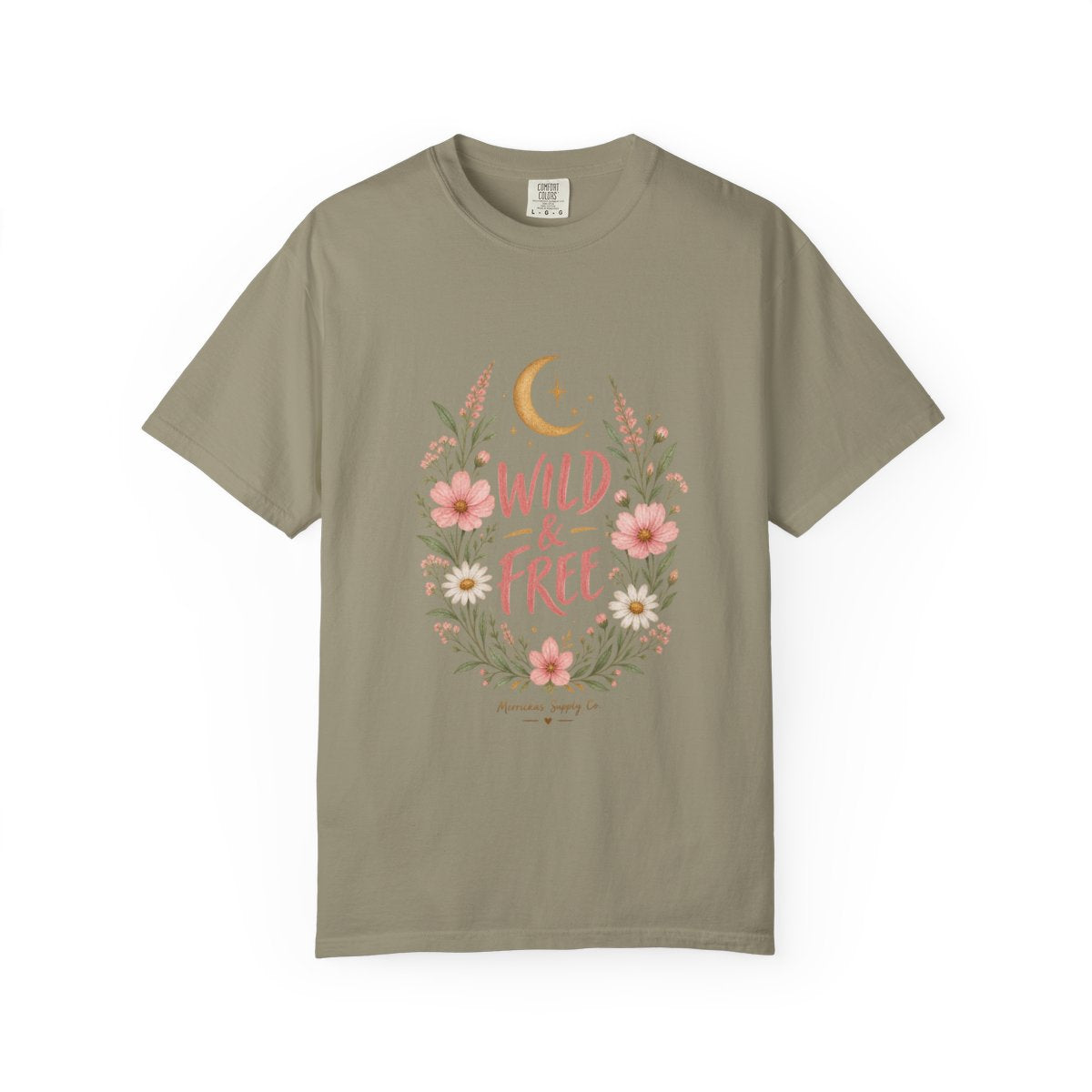 Wild & Free Garment-Dyed Tee