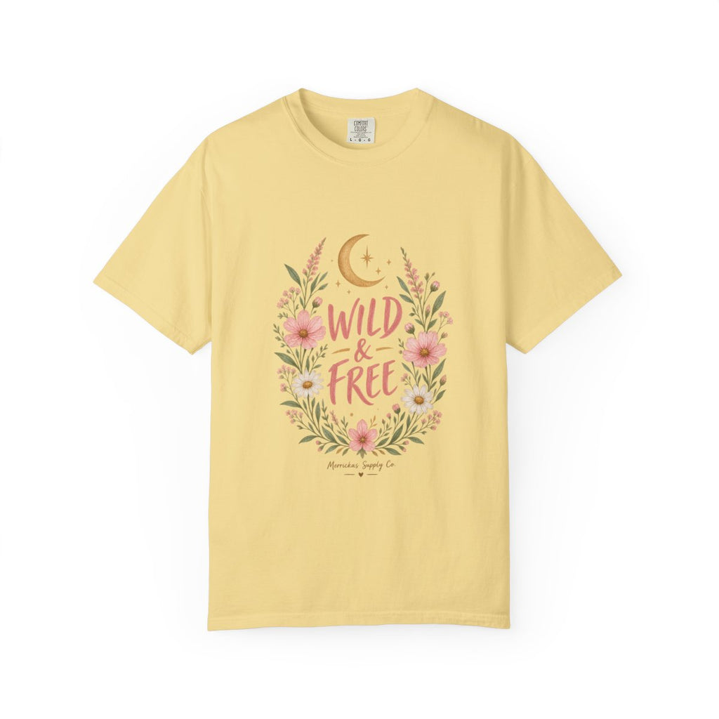 Wild & Free Garment-Dyed Tee