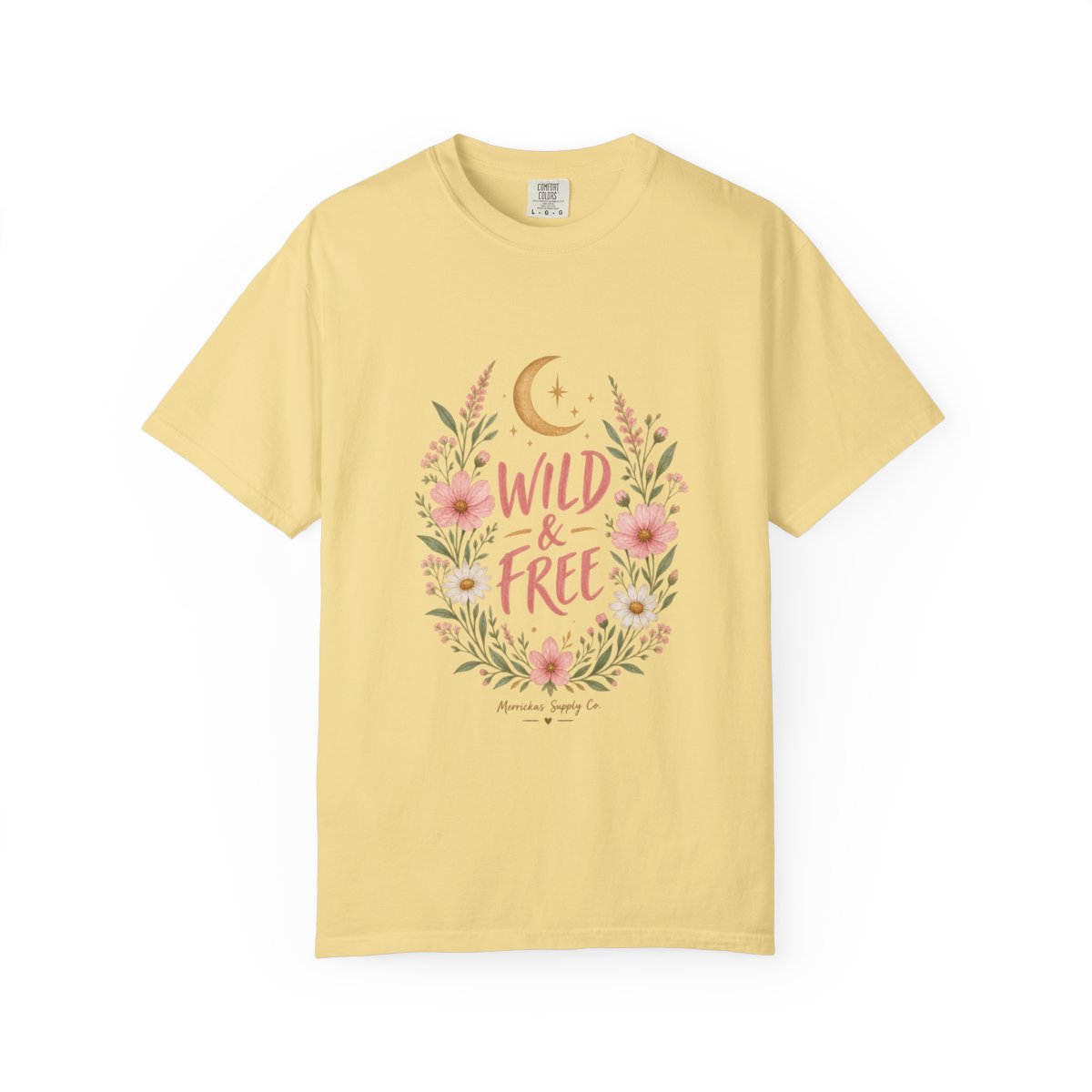 Wild & Free Garment-Dyed Tee