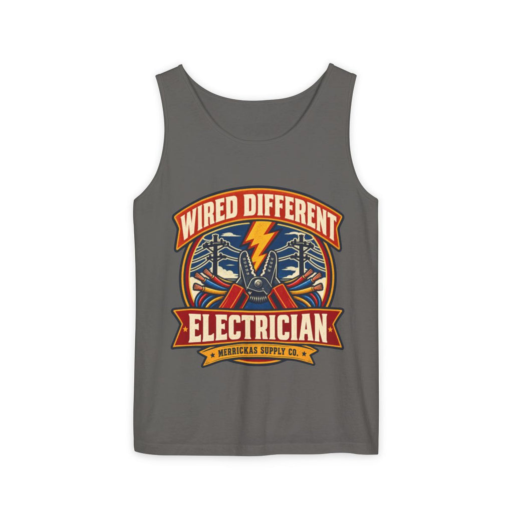Wired Different Garment-Dyed Tank